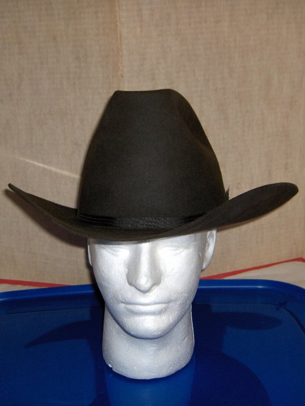 Wright 6 Star Cowboy Hat, Size 7 1/2. Vintage